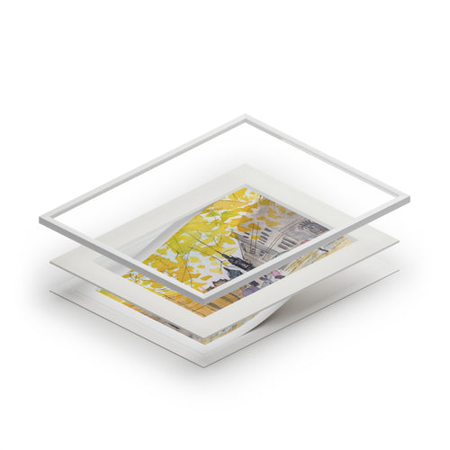 Edinburgh in Gold Fine Art Print - Landscape Wall Art