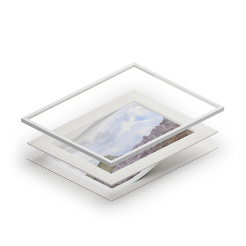 Green Peak Fine Art Print — Landscape Wall Art