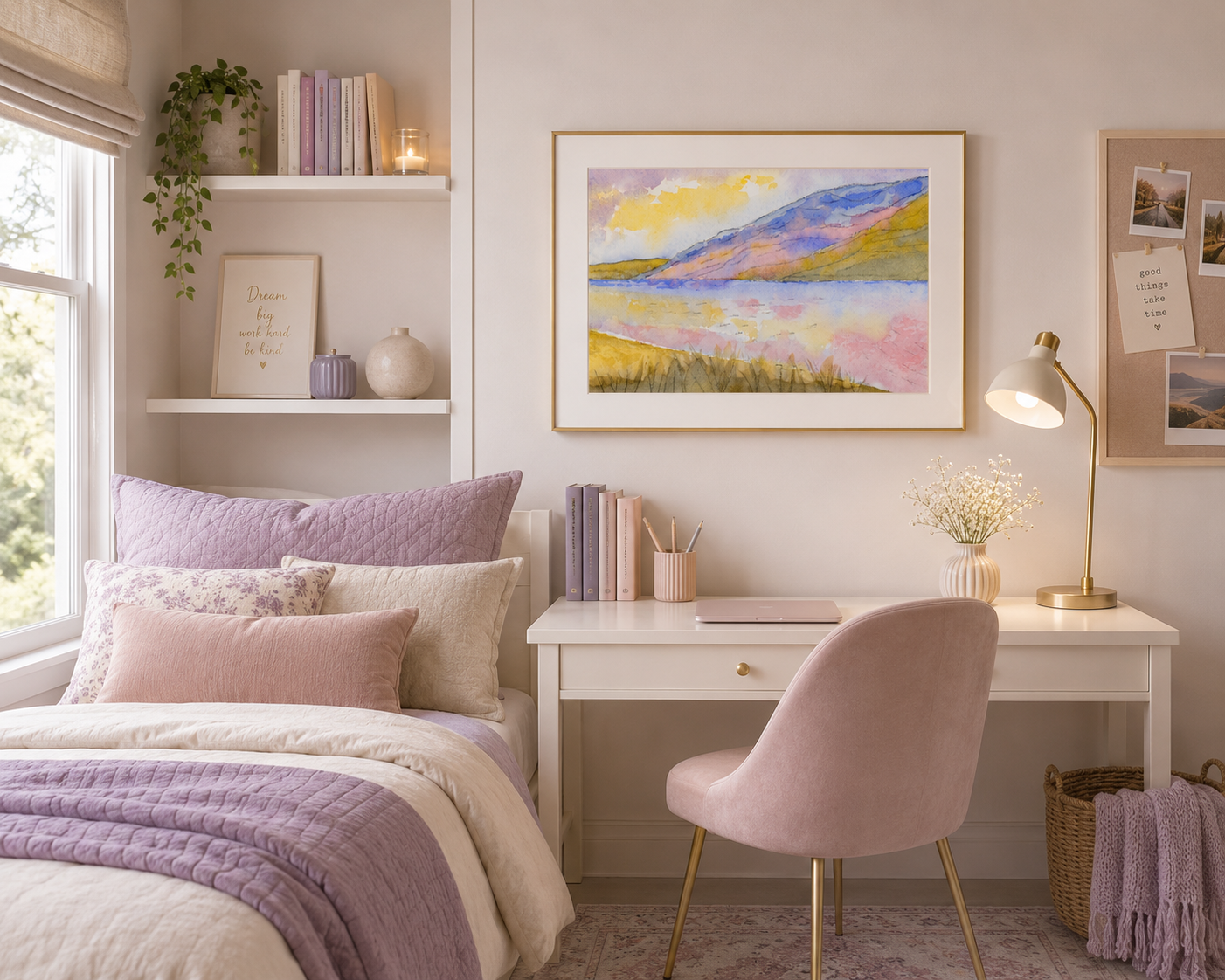 Pastel Shore Fine Art Print - Landscape Wall Art