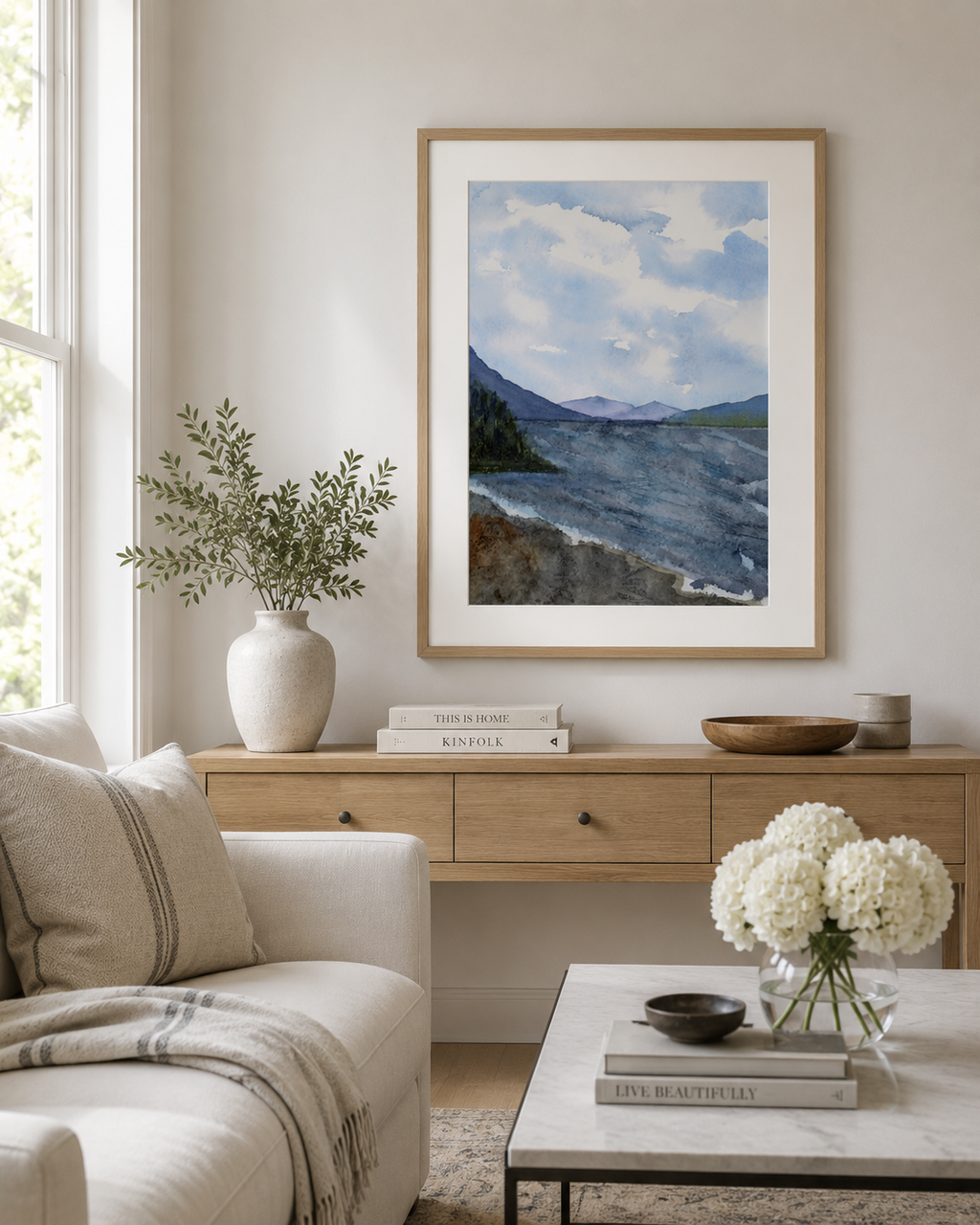 Lochside Drift Fine Art Print - Landscape Wall Art