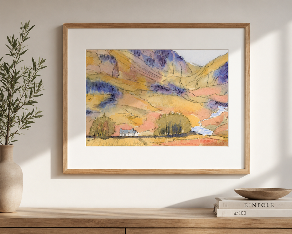 Highland Hideaway Fine Art Print - Landscape Wall Art