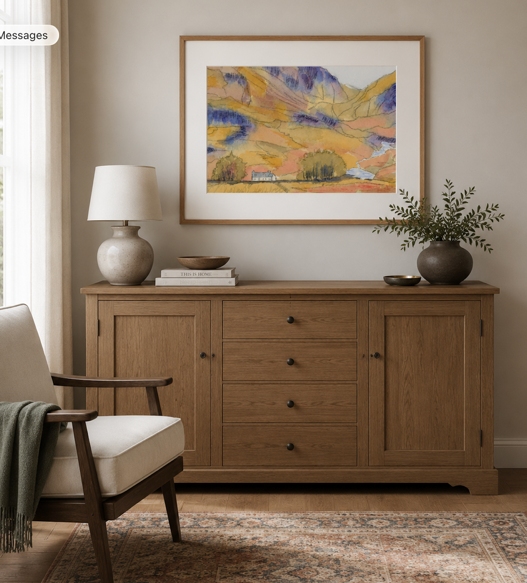 Highland Hideaway Fine Art Print - Landscape Wall Art