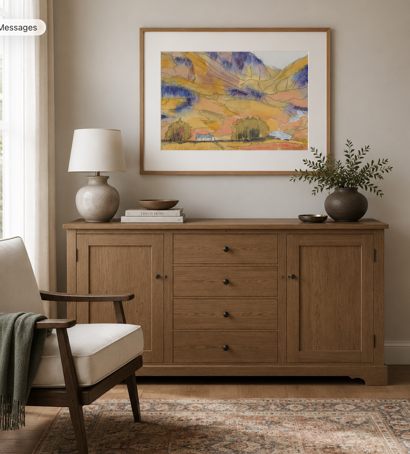 Highland Hideaway Fine Art Print - Landscape Wall Art
