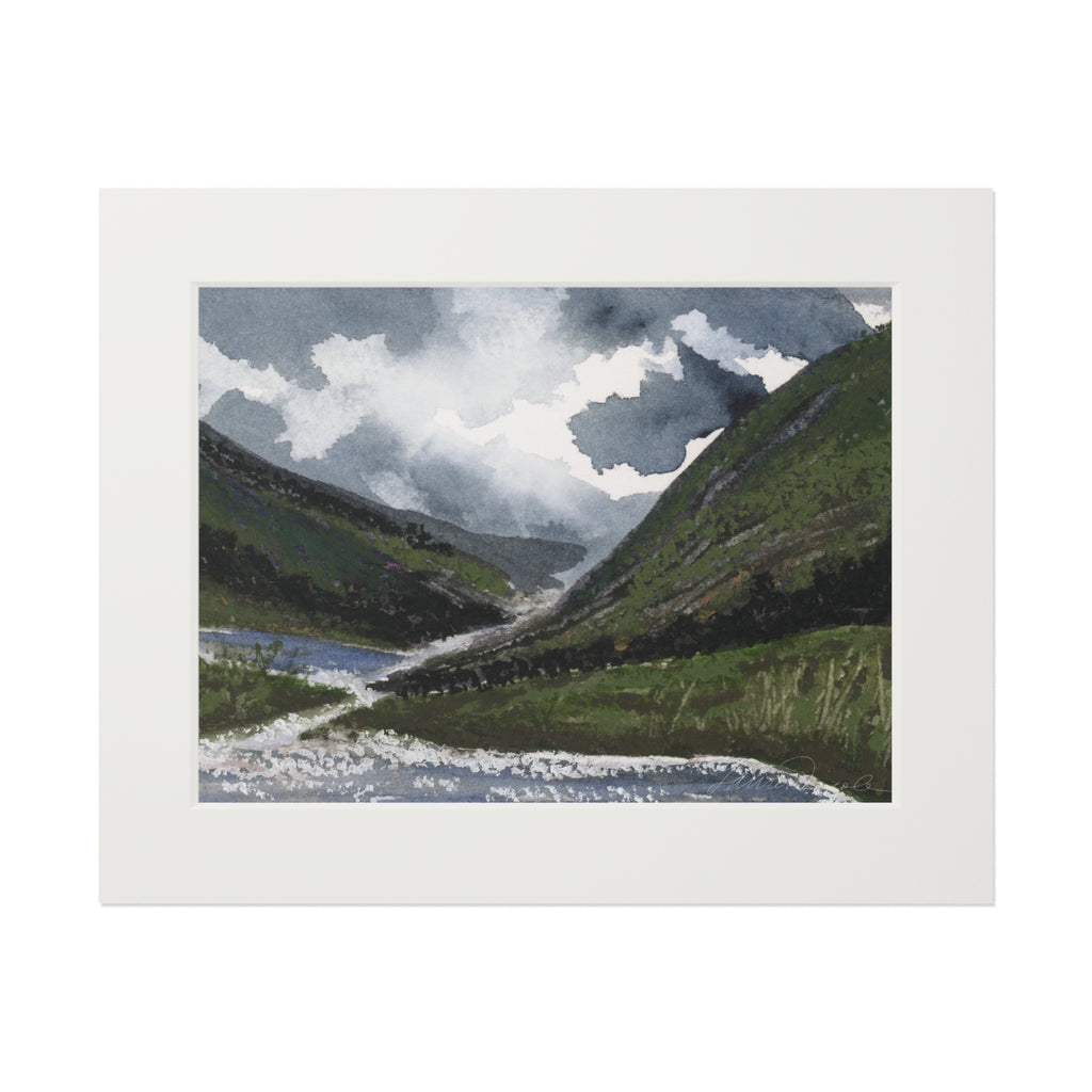 Through the Glen Fine Art Print - Landscape Wall Art