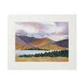 Ochre & Blue Fine Art Print - Landscape Wall Art